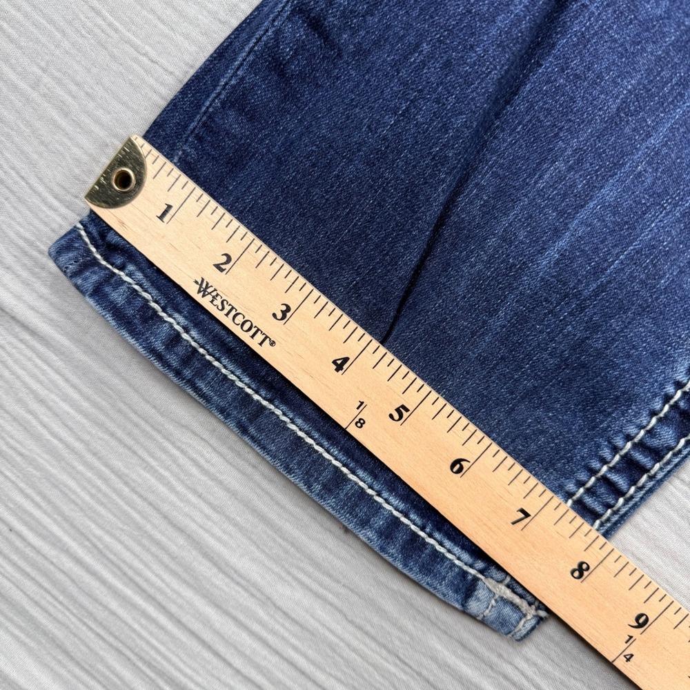Miss Me Chloe Bootcut Jeans Size‎ 26 28x33 Dark Wash Embroidered Pocket Flap - Picture 6 of 9